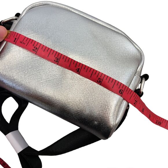 Silver Cybercore Mini Crossbody Bag - Picture 7 of 12